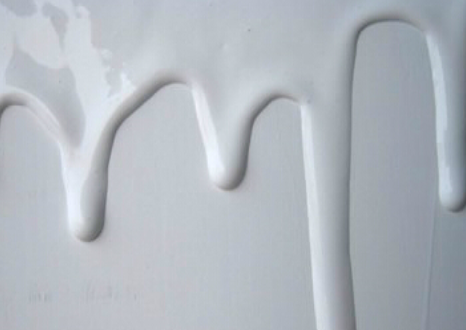 水性漆泛起流挂如那里置？？